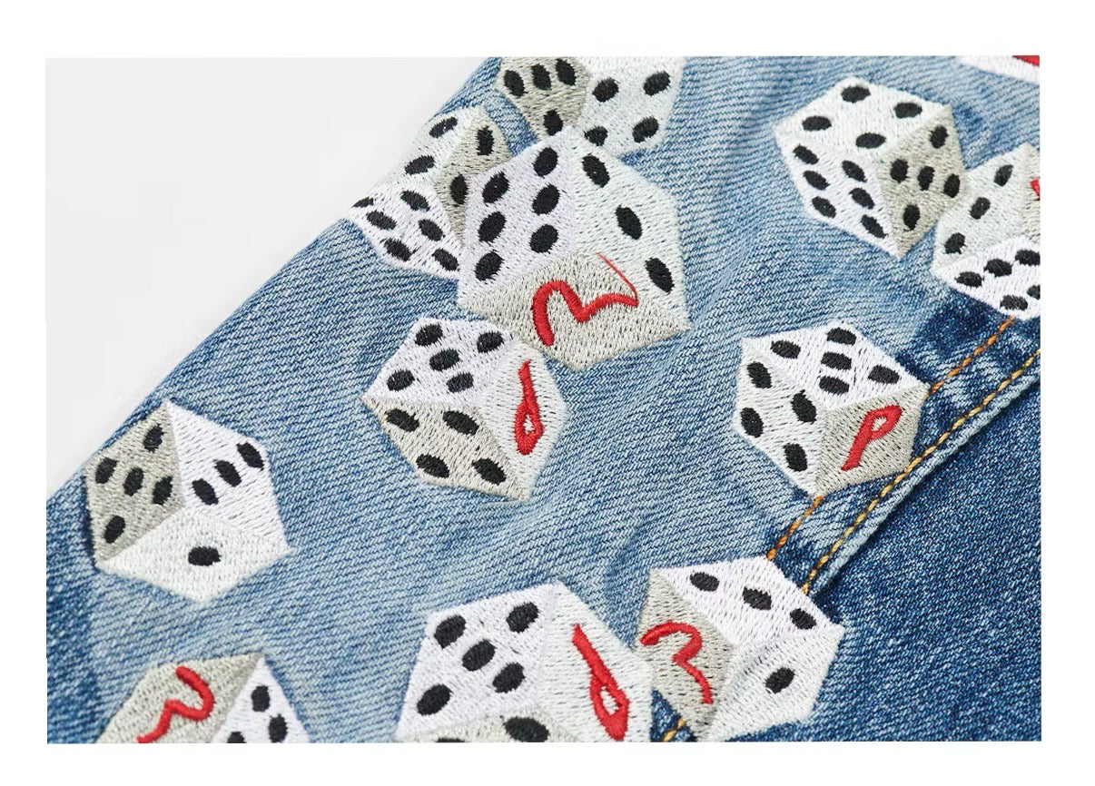 Palace x Evisu Dice Denim Jacket